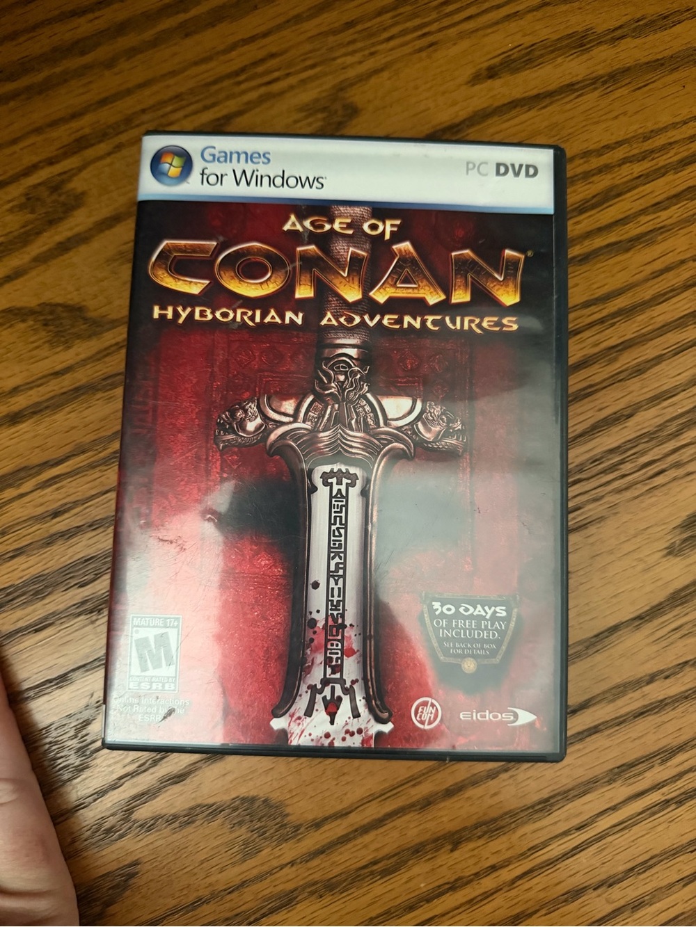 Age of Conan: Hyborian Adventures PC Game - Case ONLY